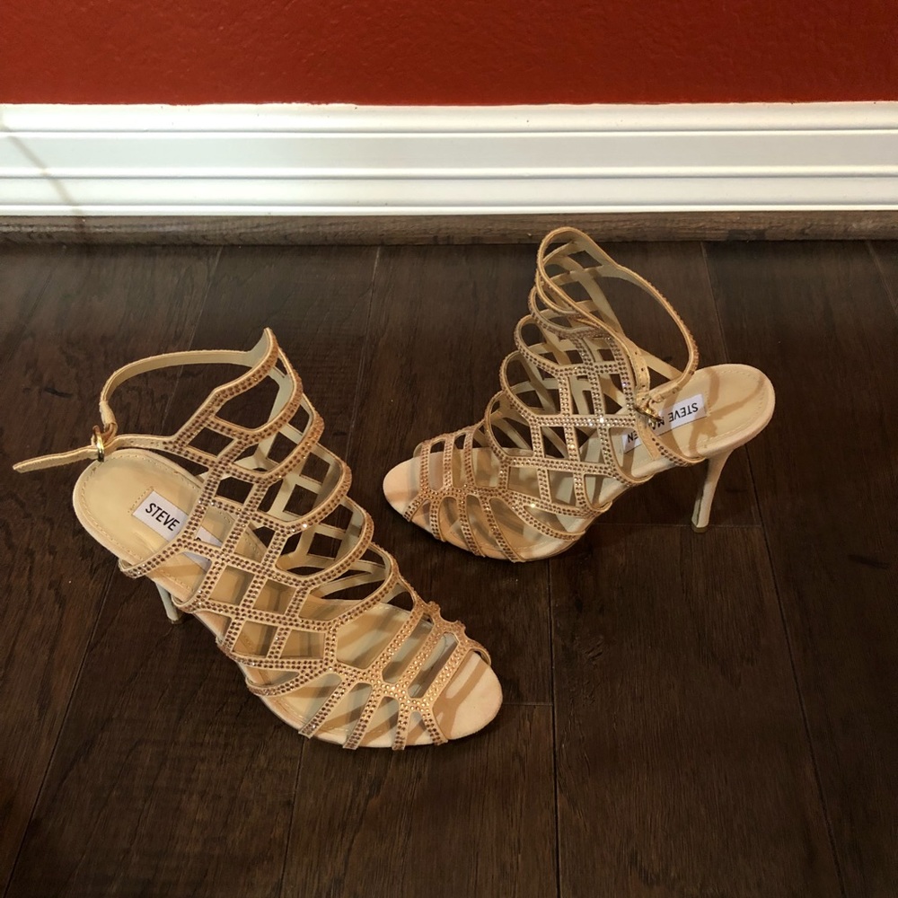 Steve Madden bling heels. Size 8. Brand new.